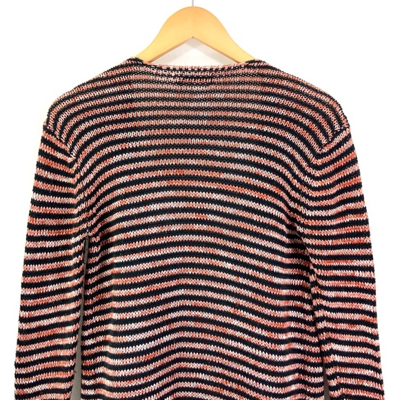 VOLCOM Long Sleeve Sweater Medium Open Front Cardigan Duster Sweater D16 - Picture 6 of 8